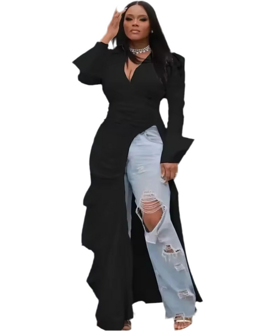 XB - Chic Slash Tunic