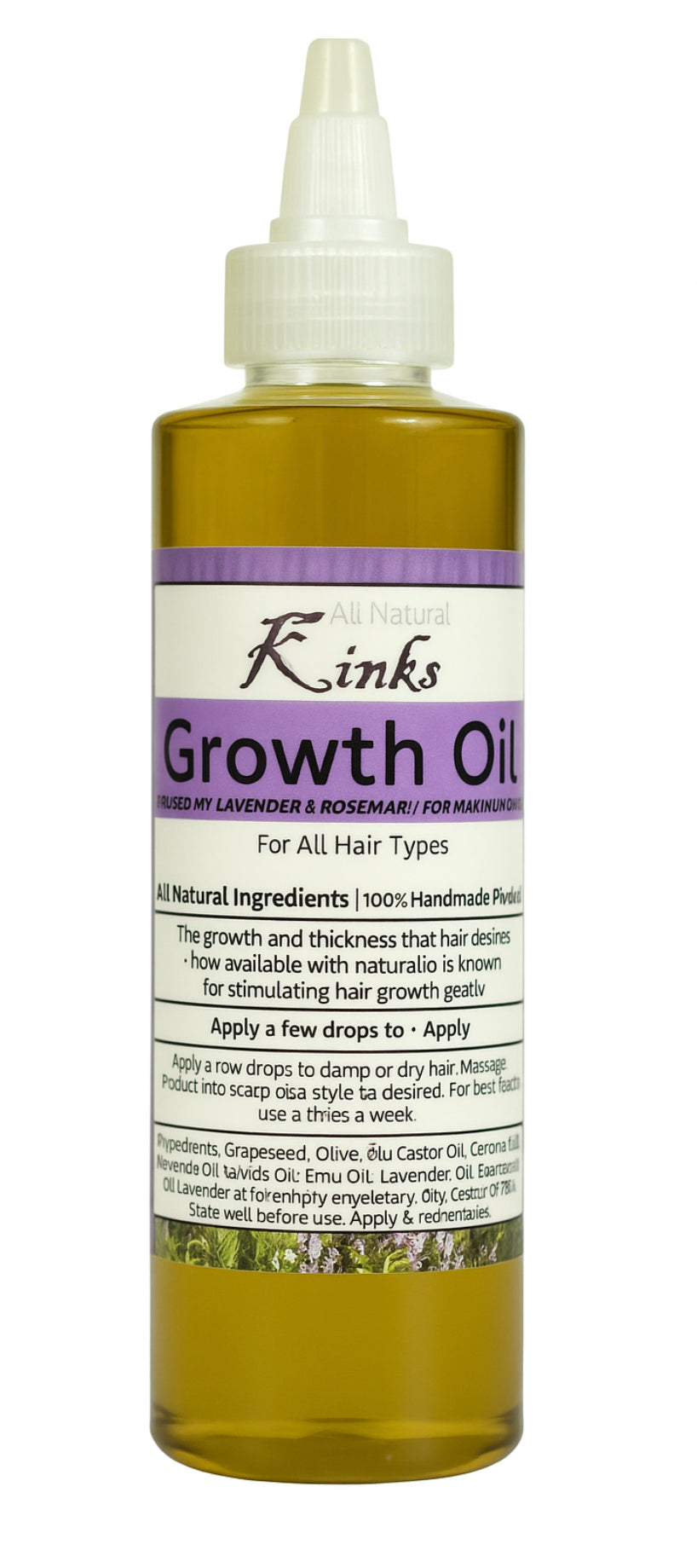 ANK - 8oz Kinks Hair Growth Oil