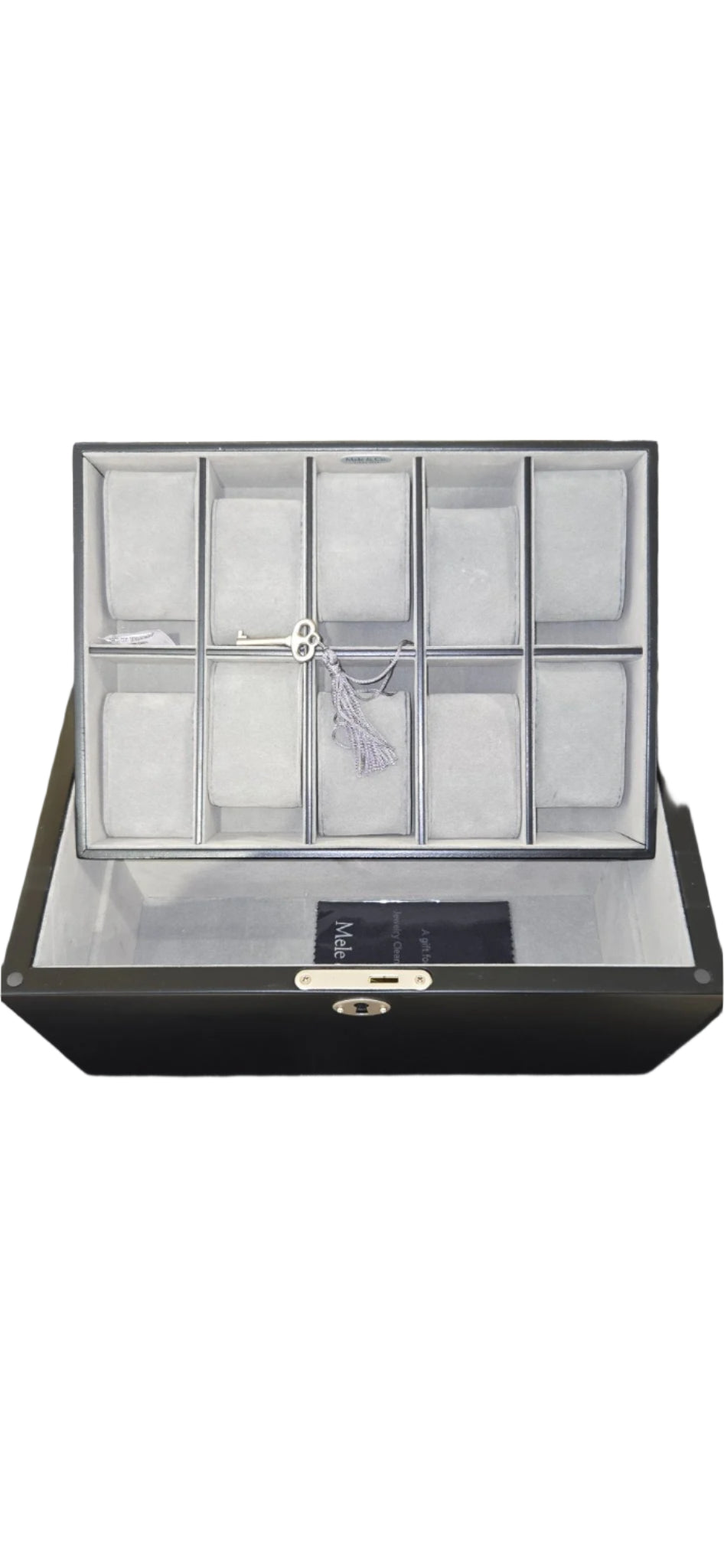 BOS - Dark Wood Jewelry Watch Case