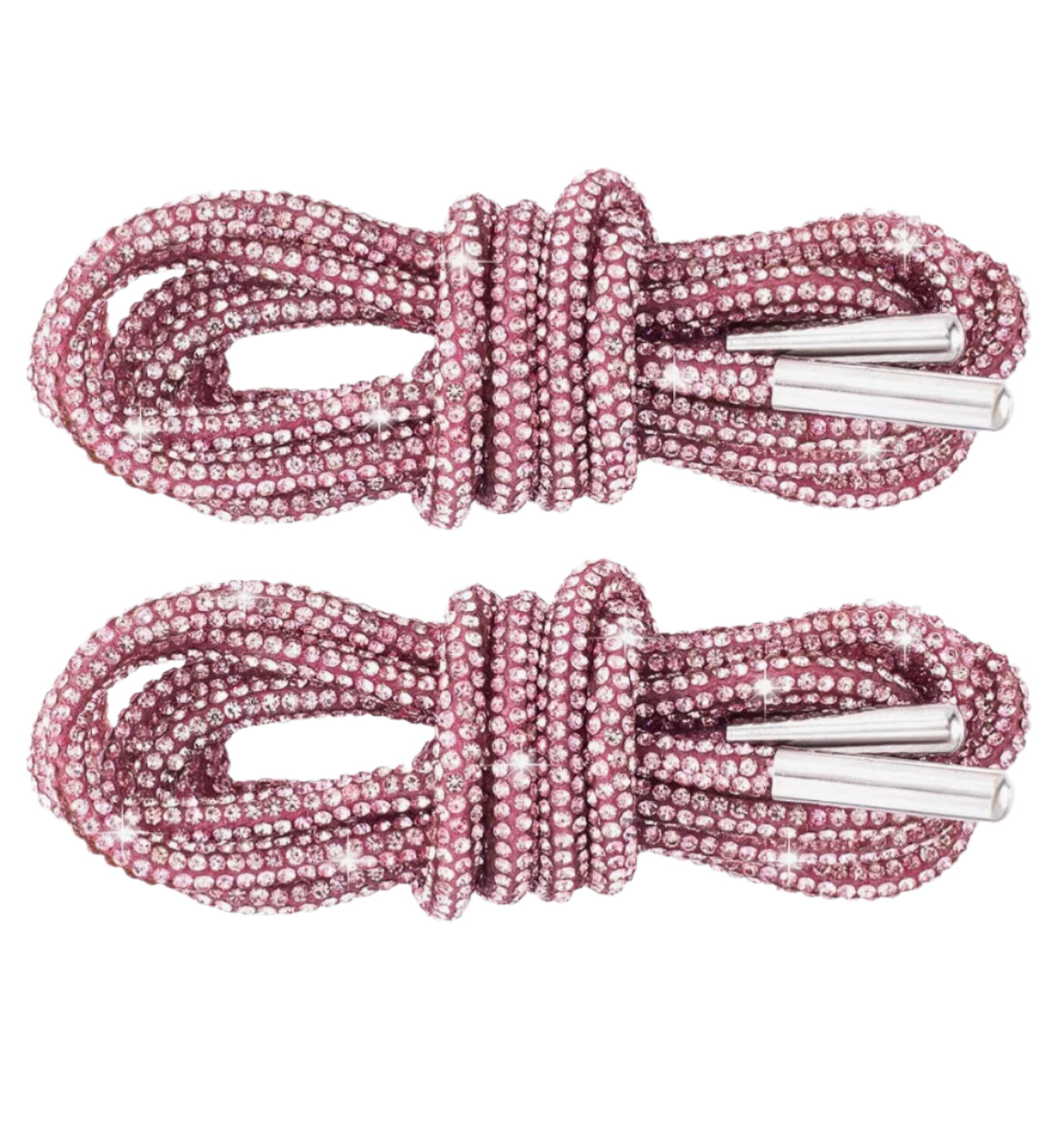 ATS - Rhinestone Pink laces