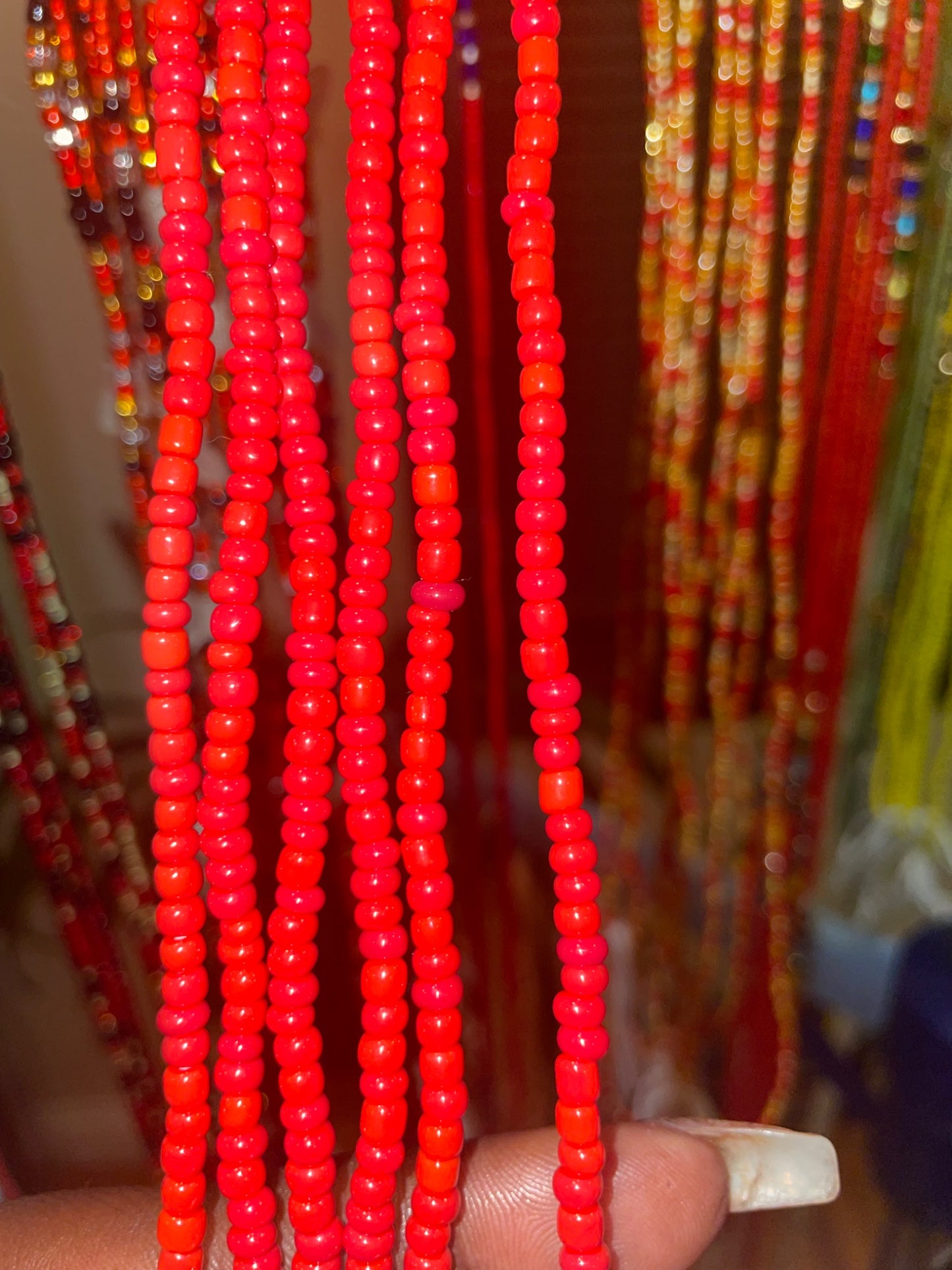 KSA - Red Waistbeads