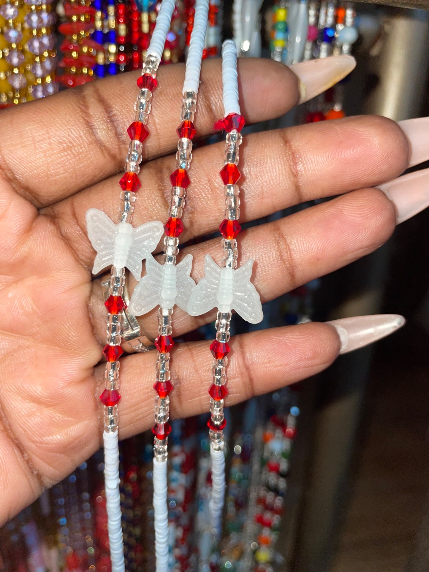 KSA - Red Waistbeads