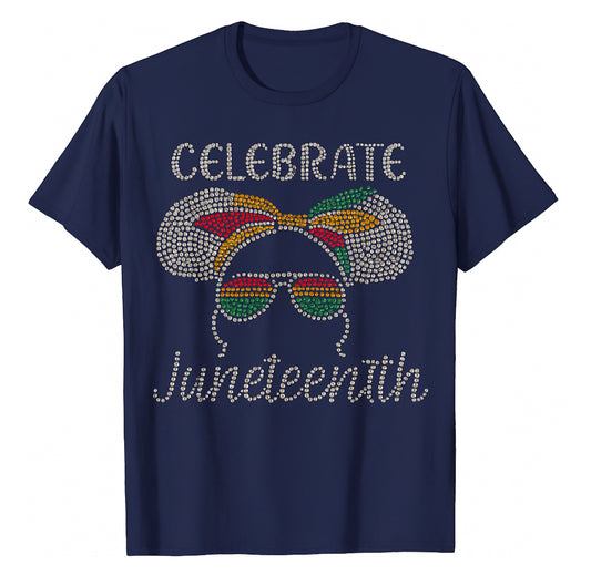 ATS - Juneteeth/ Blue Tshirts