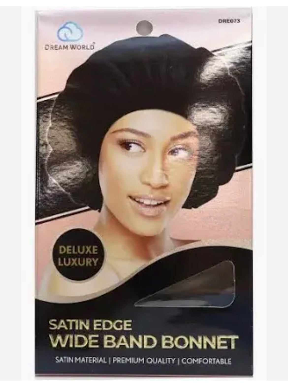 TT - Satin Edge Wide Band Bonnet