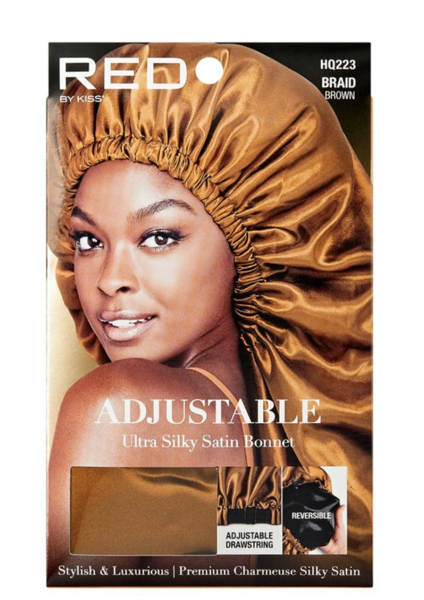 TT - Adjustable Ultra Silky Satin Bonnet