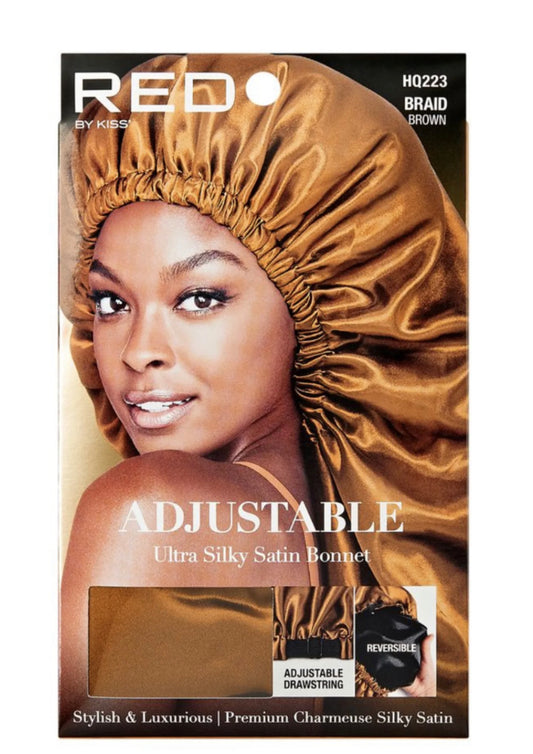 TT - Adjustable Ultra Silky Satin Bonnet