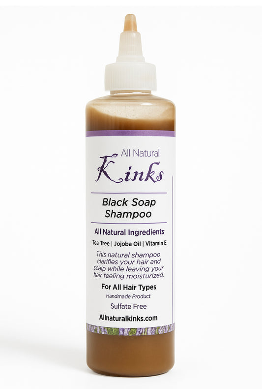 ANK - 4oz Black Soap Moisturizing Shampoo