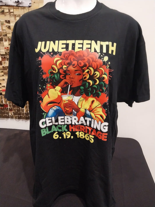 VTA - Juneteenth Lady Celebrating