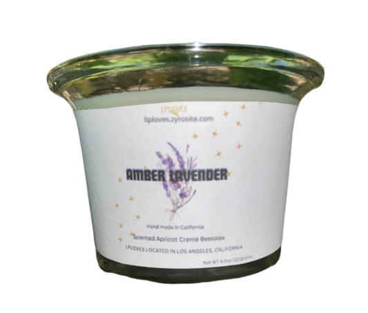 Amber Lavender Candle Shot - 1