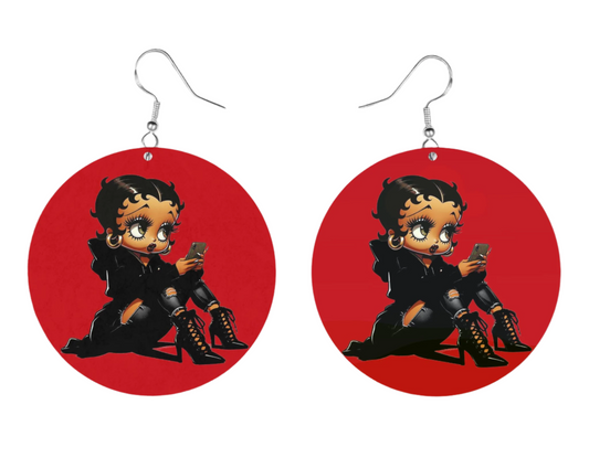WGSI - Betty Boop Earrings - SMSM