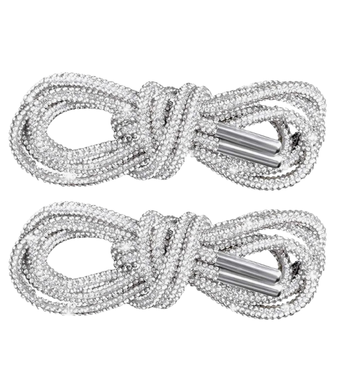 ATS - Clear sparkle laces