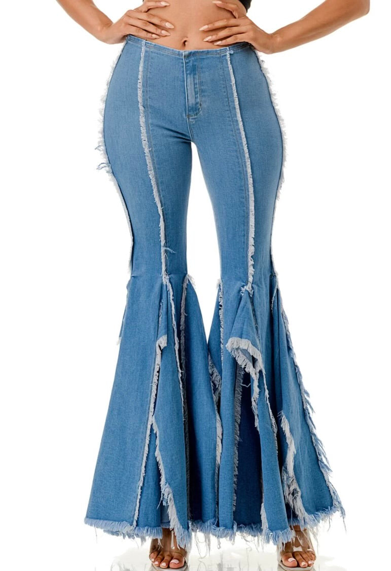 N2B - Frayed Bell Bottoms
