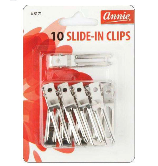 TT - 10 double prong clips