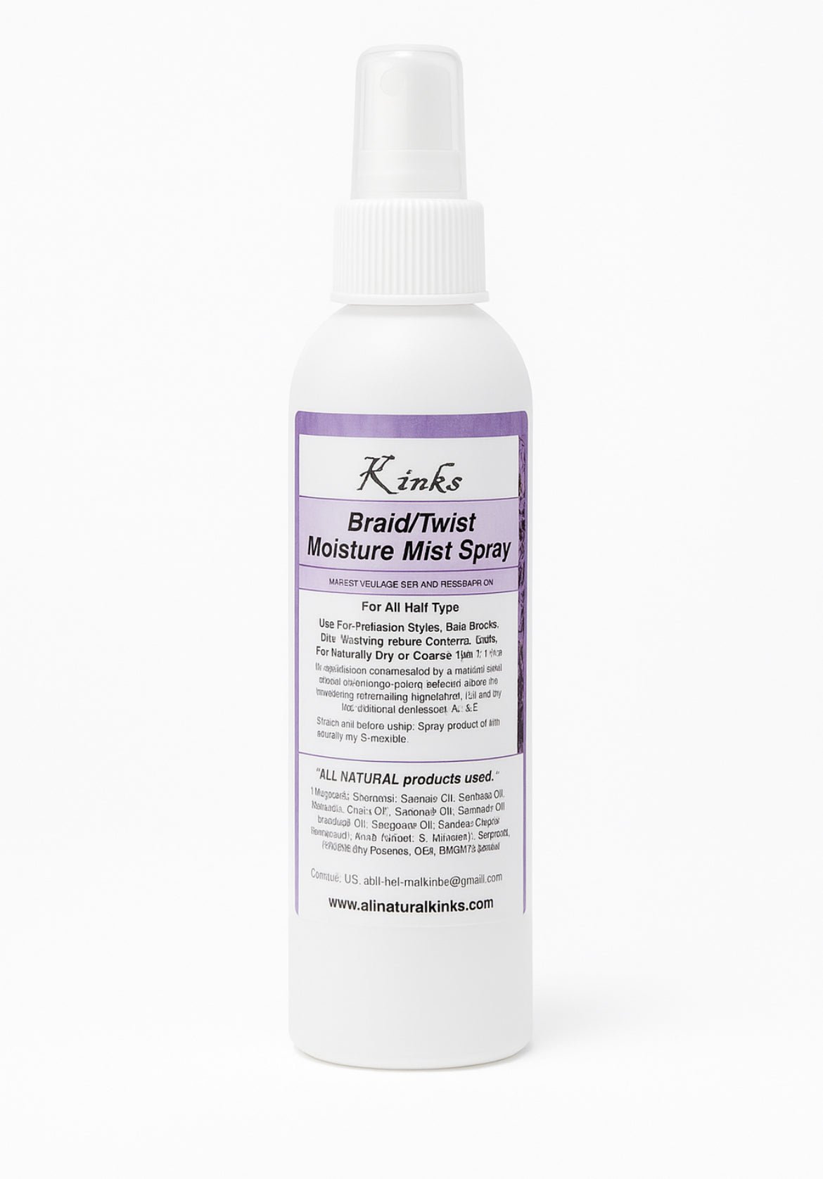 ANK - 8 oz Braid/Twist Moisture Mist Spray