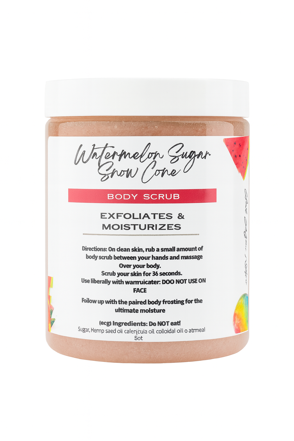 SSR - Watermelon Body Scrub